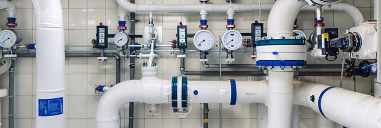 Sicherheitsrelevante Komponenten und Regelungstechnik für den zuverlässigen Betrieb von Heizkesselanlagen Zentrale Steuerungseinheit und Sicherheitsarmaturen einer modernen Heizkesselanlage zur Überwachung von Betriebsdruck und Temperatur