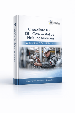 Checkliste für Öl-, Gas- und Pellet-Heizungsanlagen im Facility Management Cover 