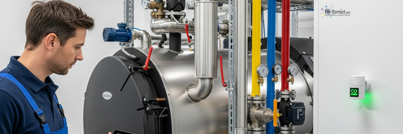 Betriebsräume von Wärmeversorgungsanlagen