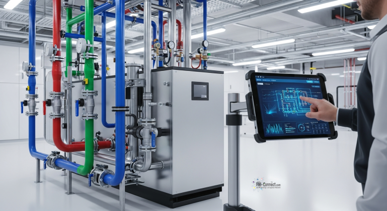 Ganzheitliches Betriebskonzept für optimierte Heiztechnik und technische Prozesse Visualisierung eines umfassenden Betriebskonzepts für die strukturierte Verwaltung und Steuerung von Heizungsanlagen