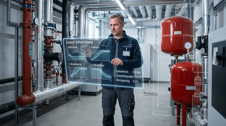 Druckhaltung aus Betriebsverläufen beurteilen