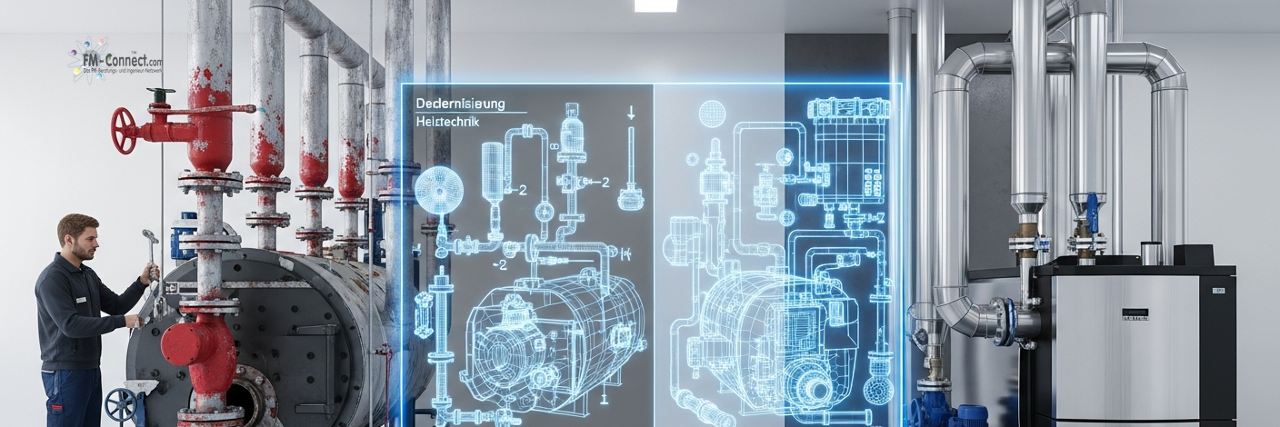 Demontage und Modernisierung für Heizungstechnik