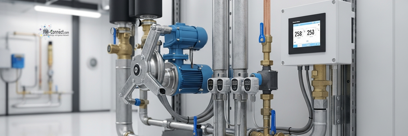 Mischerkreise in Heizsystemen – Temperaturregelung, Hydraulikstabilität und normgerechter Betrieb im Facility Management