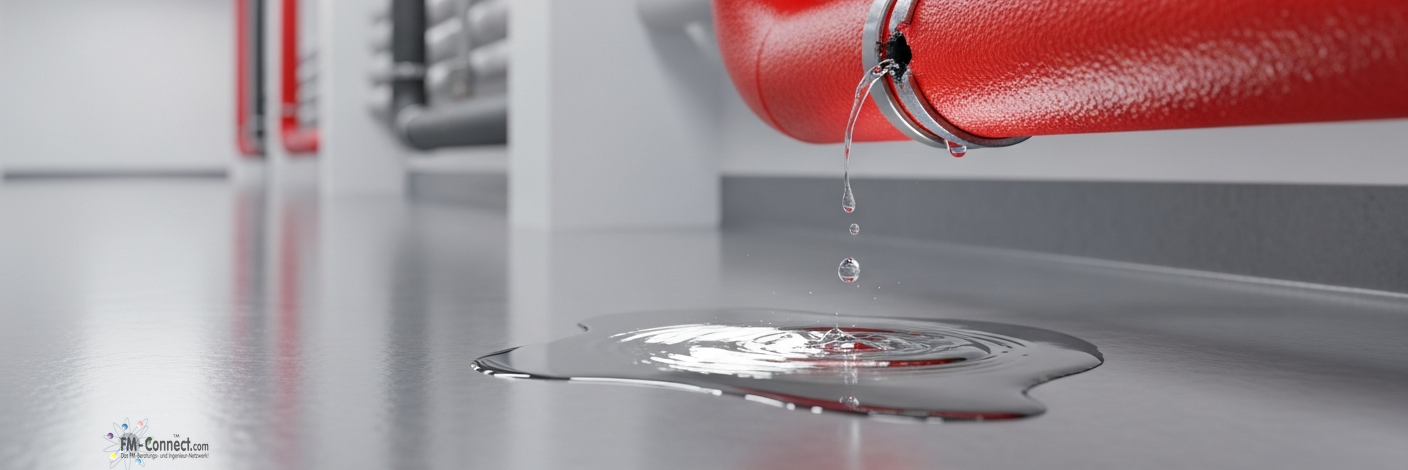 Leckagen im Heiznetz: Sicherheitskritische Störung, Betreiberpflicht und FM-Risikoprozess